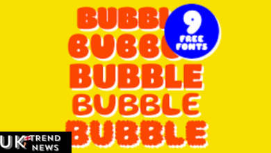 bubble font